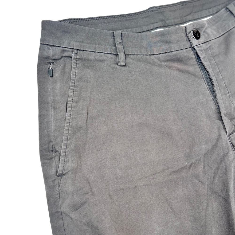 Birddogs Pants Dark Gray Lined Chino Performance Golf Gorpcore Mens 34x34 - Picture 7 of 10